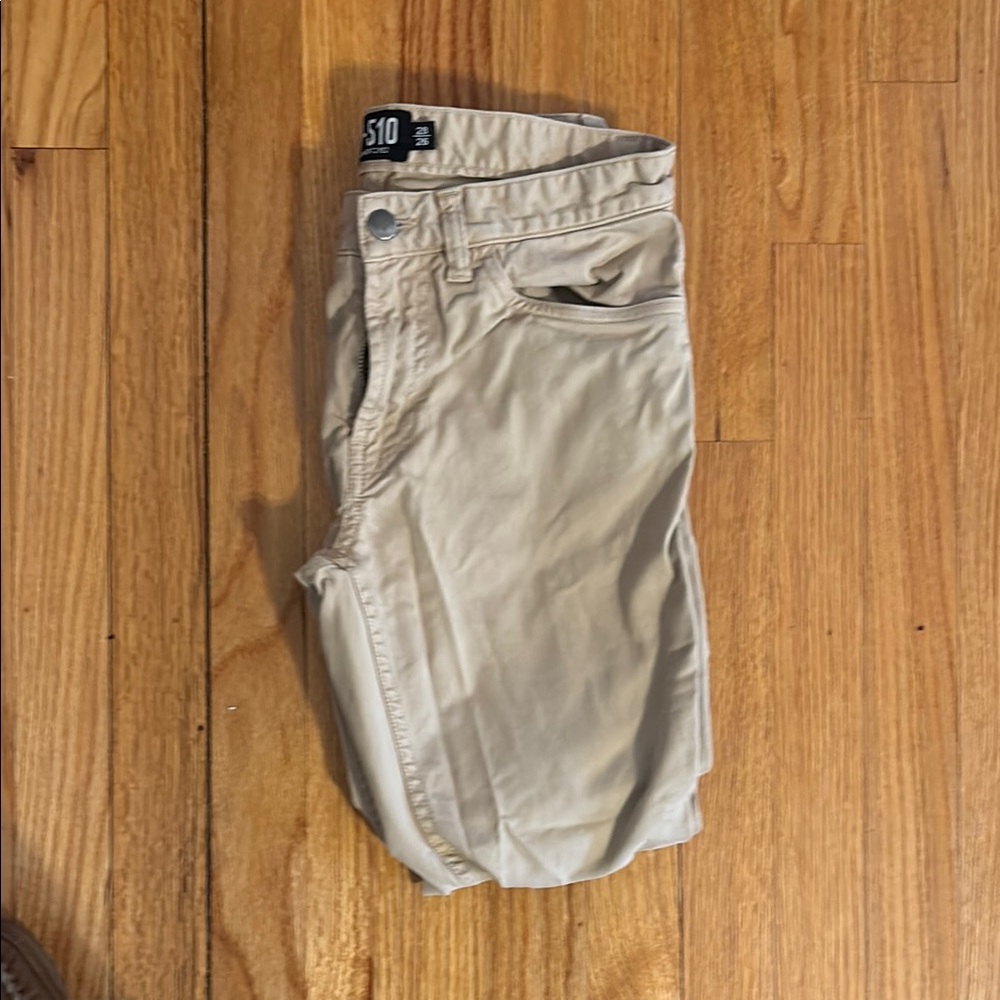 Under 5’10 Tan Chinos
